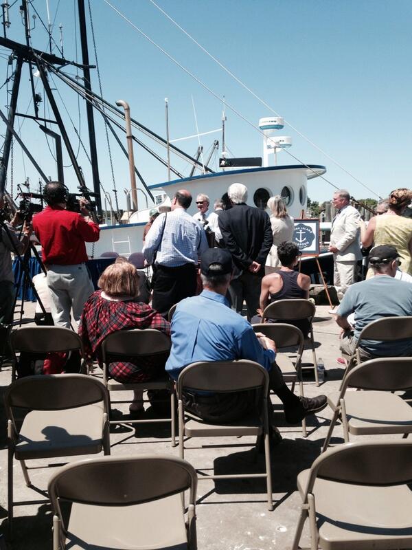 SCountyMuseum's tweet photo. @SCountyMuseum is at the signing of the #CalmariBill in #Galilee http://t.co/tGxWleVXUQ