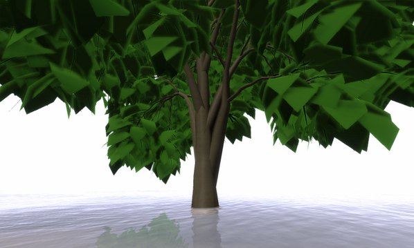 Redronka's tweet image. And #DuringTheBreak ... Tree. Maybe i'll paint it later #shiva3d #ShiVaEngine #gamedev #IndieDevHour