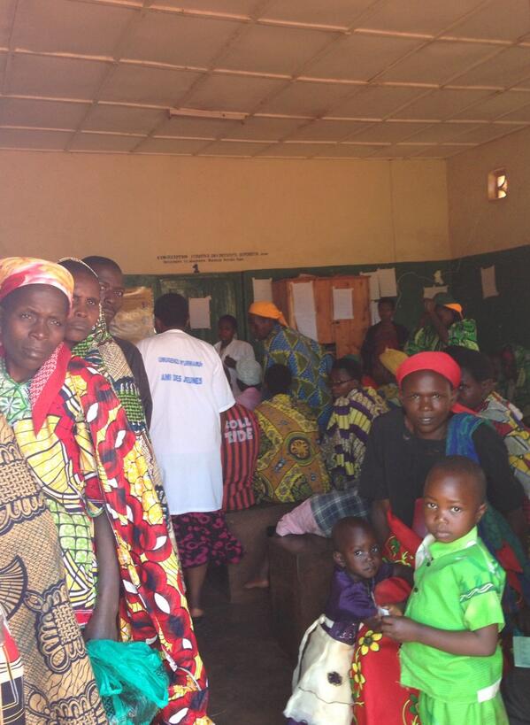 MVOmicro's tweet image. Bijzondere Quality Assessment van een zorgcentrum in Burundi