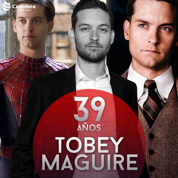 Cinemex's tweet photo. ¡Feliz cumpleaños a Tobey Maguire!

¿Cuál es tu película favorita del actor? http://t.co/x97e73B9WC