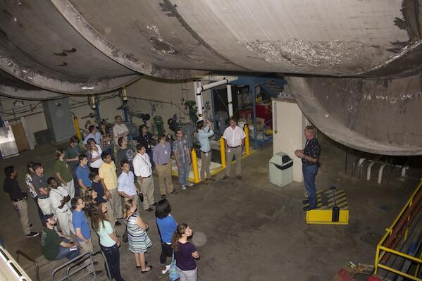 Photos from today's tour of the NTF Tunnel &amp;  Lunar Habitat Facility are now up on Flickr! flickr.com/photos/nasa_la…
