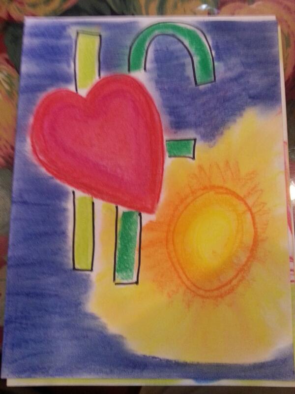 darrellwildt's tweet photo. #gvwpisi14
Allyn's beautiful art for yesterday's summer institute log. It was shared earlier this morning. http://t.co/kpB3UGpOYd