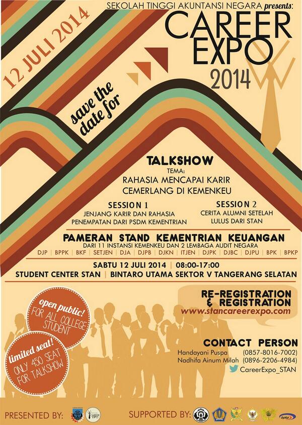 Come and join!STAN Career Expo <a href="/UPNVJakarta/">UPN veteran jakarta</a> <a href="/UT_Jakarta/">UT Jakarta</a> <a href="/FEUsakti2011/">FE USAKTI</a> @info_UMJ
@FE_UMJ <a href="/UnivEsaUnggul/">Universitas Esa Unggul</a>
@BEMFE_esgul