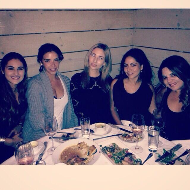 Dinner with the girls. If you like hot female djs follow @DjBrazilia, I loves her to pieces. #girlcrush<a href="/tag/girlcrush"class="tags"><span>#girlcrush</span></a>