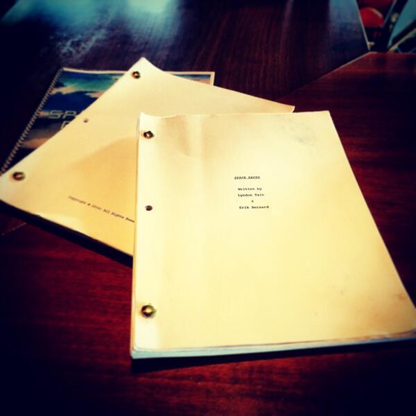 Elev8Films's tweet image. Busy weekend with a desk full of scripts to read.