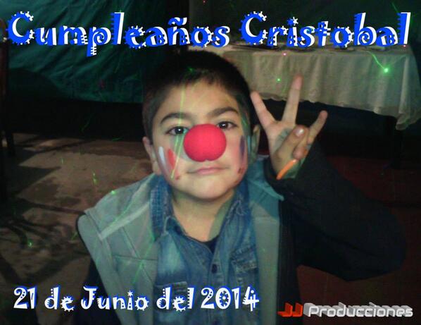 Discopeques's tweet image. Disco peque Cumpleaños de Cristobal 
Sábado 21 de Junio de 2014
jjproducciones.cl
facebook.com/groups/jjprodu…