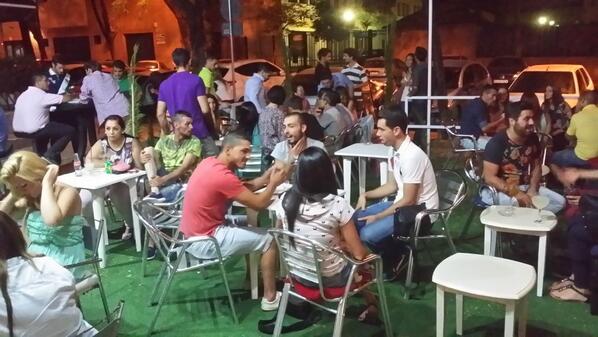 GlassLocal's tweet image. Nuestra terraza empieza a llenarse!!! Venga venid que os kedais sin sitio!!