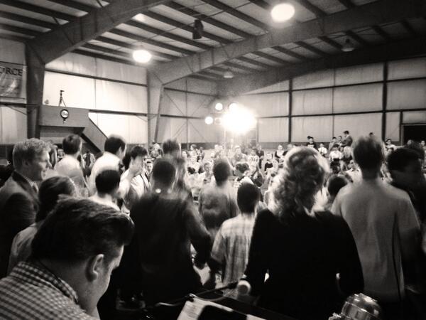 sethboyte's tweet photo. Rush the stage. I'm not leaving! #WIYC14 #SurpriseParty http://t.co/dXHcGk41Ur