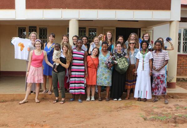 Invisible's tweet photo. #zeroLRA Uganda trip winners are having a blast– seeing their fundraising's impact &amp; even visiting @remnant_intl http://t.co/Br1zDgapYz