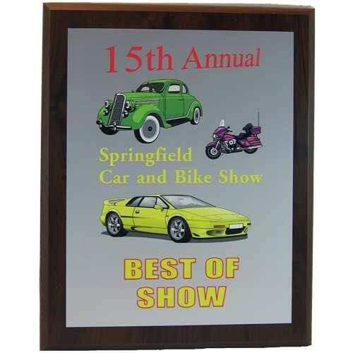 awards_wv's tweet photo. This Colorful Award Plaque is sublimated with a design for your special event like a car show. http://t.co/I3ryYWNuPP http://t.co/dxrpNDRdKl