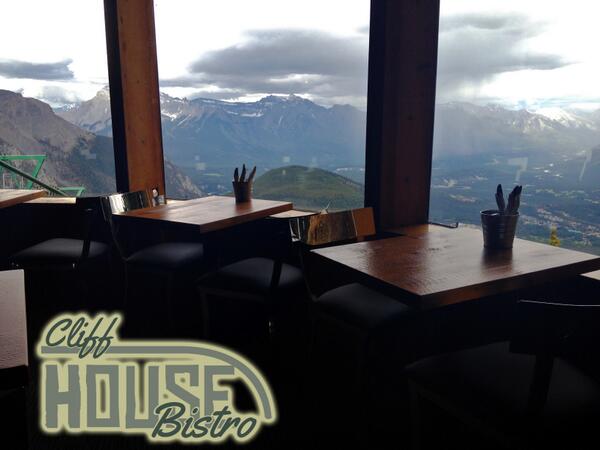 Our newly refurbished #Cliffhouse is officially OPEN as of tomorrow. Take a ride up, relax and enjoy the views #banff