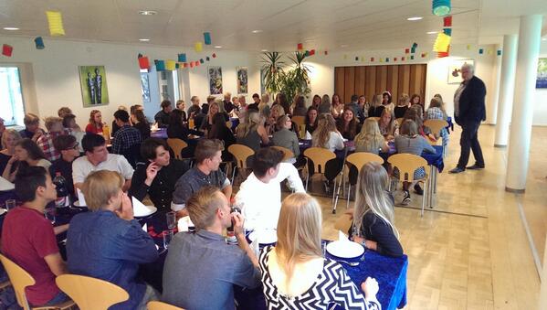 Sidste aften på #nordfe en helt fantastisk aften, stor tak til vores dejlige #elevråd - 1000 tak for et super år!