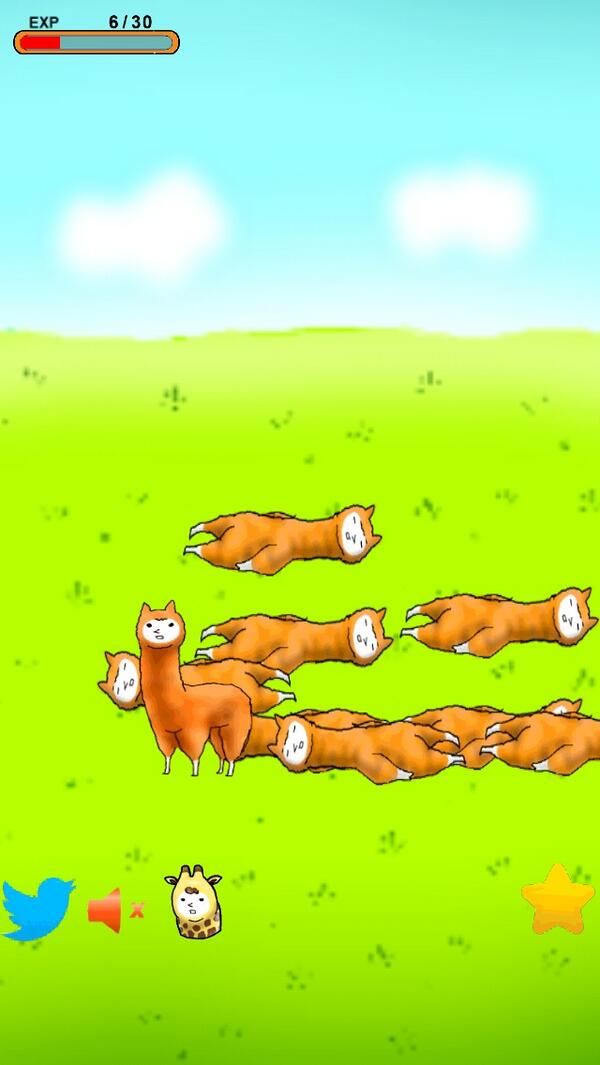 Chebbish's tweet image. Alpaca Evolution! itunes.apple.com/us/app/id60118… #alpacaevolution