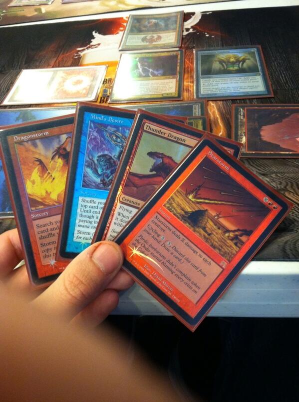 norbert88's tweet photo. Flavorful EDH hand is flavorful (I cast Desire for 4 and Dragonstorm for 9 :D) #edh #cmdr #mtg #teamizzet http://t.co/hCQ6rPni4r
