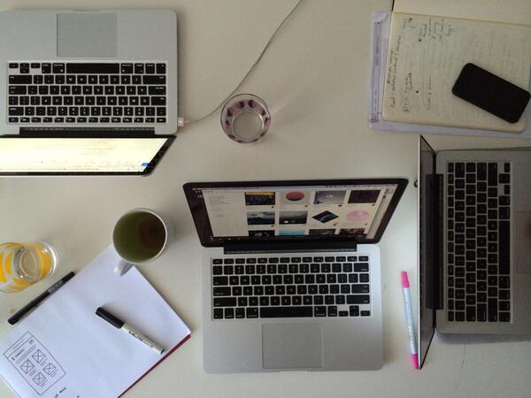 milletstudio's tweet photo. Currently at @milletstudio HQ: research and development day with @willrax on a very exciting new iOS project. http://t.co/1y5cmqSyks