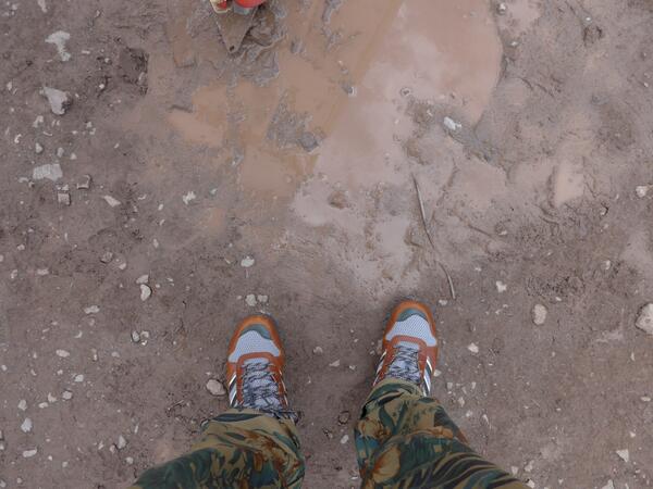 PlugWonDeLaSoul's tweet image. and i didn't even need Wellies at #Glastonbury #Muddodging #Plug1 #Adidas #Tourtrek #Delasoul