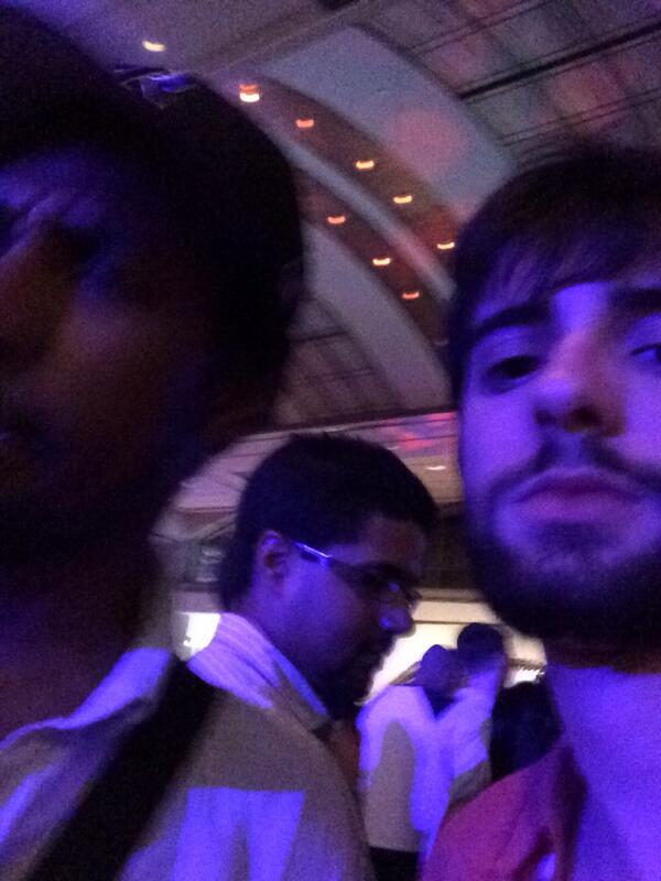 Chilling with my Gwad at #FNLROM