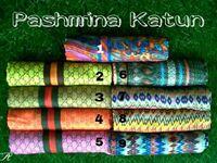 Pashmina Katun Paris. IDR 40.000. Bahan Katun.