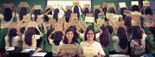 katannuh's tweet image. We are different, but accepted. #MCHSpictureiamperfect #tereshkova15 #english12