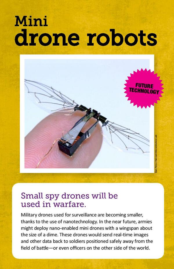 Future Technology: Mini Drone Robots *Courtesy by NISENet