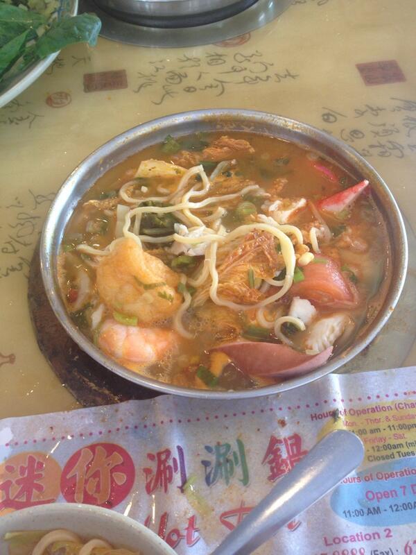 KhaotikNOVA's tweet image. #MiniHotPot #FoodPorn