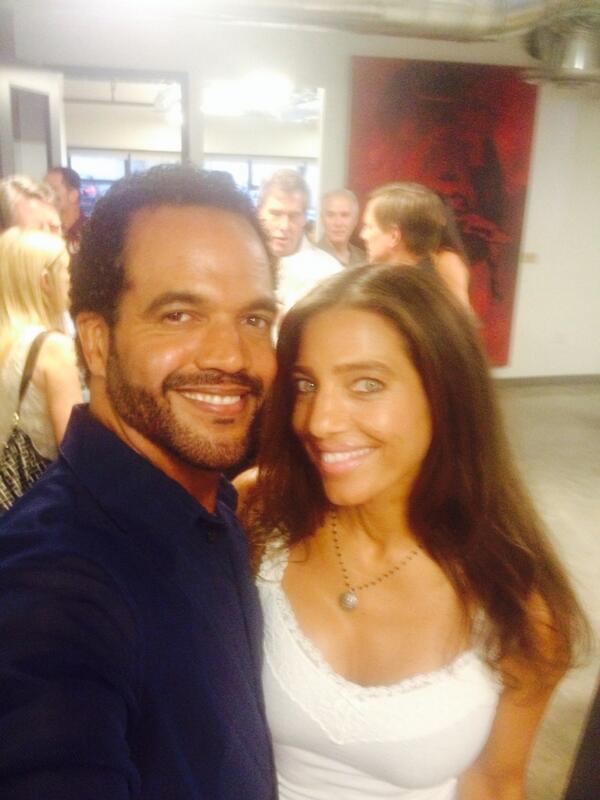 kristoffstjohn1's tweet photo. Dana and yo boyeee at my buddy Evan's biz grand opening. #HuddleCampus http://t.co/rc0K3qZNrU