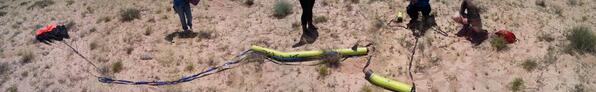 NorrisTie's tweet photo. Ucla rocket project finally launched their hybrid rocket today! Successful recovery too! http://t.co/y5WJC22ajC