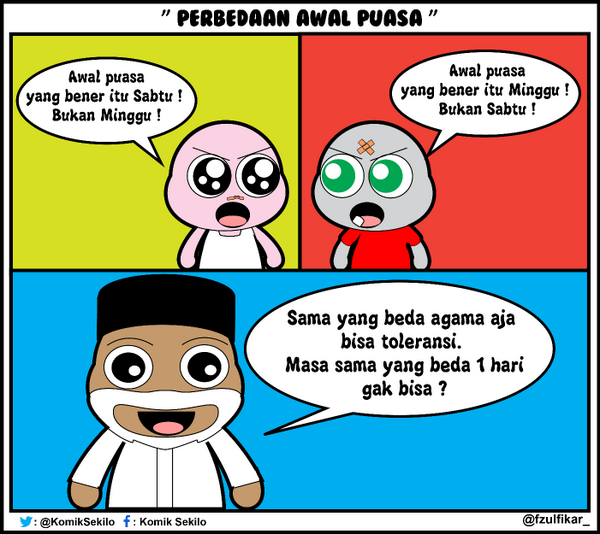 KomikSekilo's tweet photo. Retweet ini untuk mendukung toleransi :) #KomikSekilo http://t.co/SEkX9tpimd
