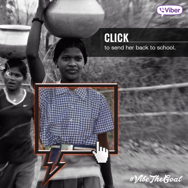 Viber_India's tweet image. Do you know the power of one click? Take the pledge here: bit.ly/VibeTheGoalT to #VibeTheGoal! Invite your friends
