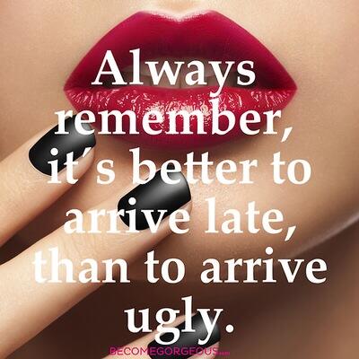 MakeupNotebook's tweet image. Just because I arrived late doesn't mean I wasn't up early getting ready. #makeup #GirlProblems