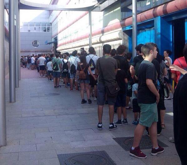 Xbox_Spain's tweet photo. #Gamergy día 2. Parece que esto se va a llenar un poquito hoy. ¿Te vienes? http://t.co/o7ubAcMh31