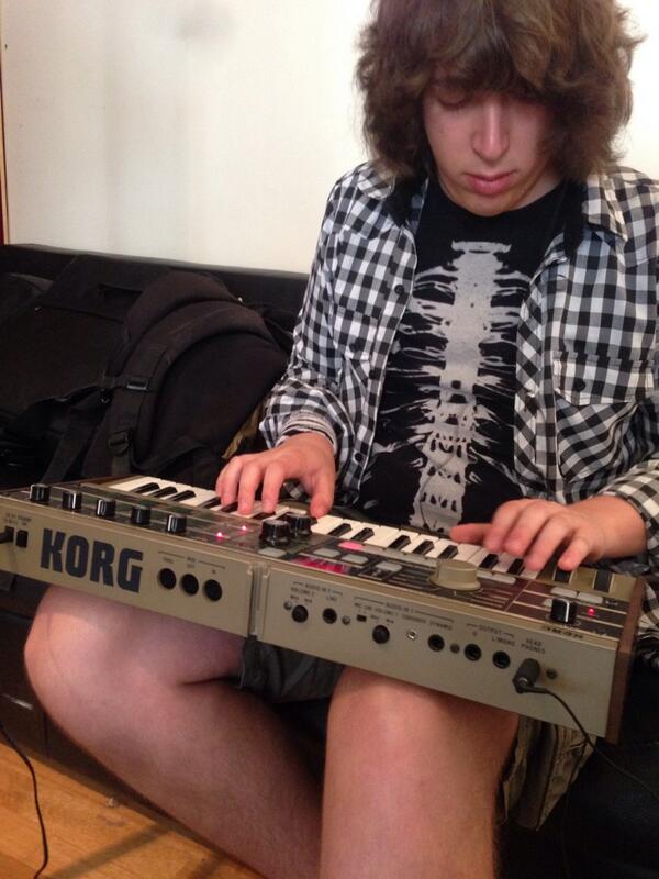 Mr Peter on the keys!