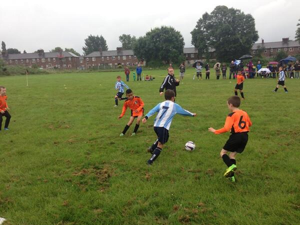 The u9s boys in action today v <a href="/NorthWalkden/">North Walkden</a> -