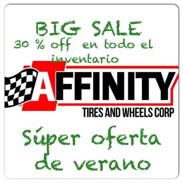 Affinitire tweet picture