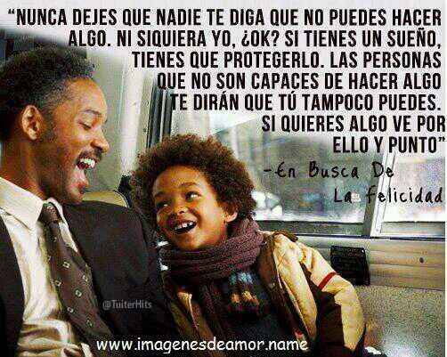 TuiterHits's tweet photo. Nunca dejes que nadie te diga que no puedes hacer algo, ni siquiera yo. Si tienes un sueño, protégelo.. http://t.co/3YqZQL9QYr