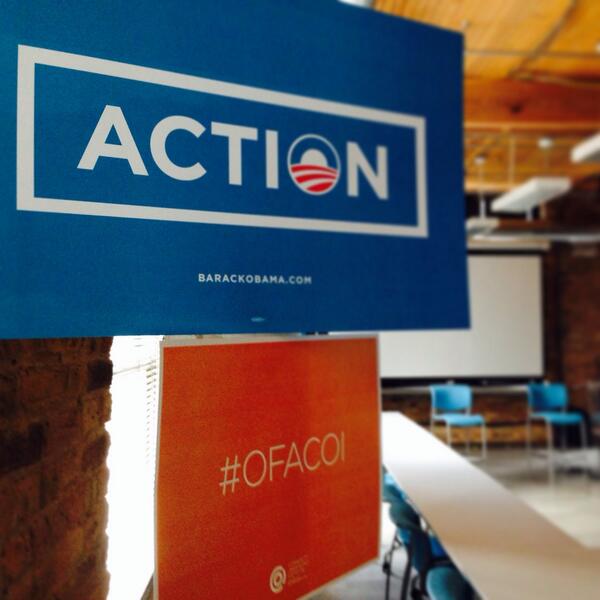 jrwilkins's tweet photo. Setting up with @mcmeat for @OFA #OFACOI "Think Tank on public narrative in the progressive movement!" @jeremybird http://t.co/fS0qC4KSWZ