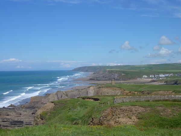 flowtechheating's tweet image. Looking up towards Bude earlier today. Not the day the weather man predicted!