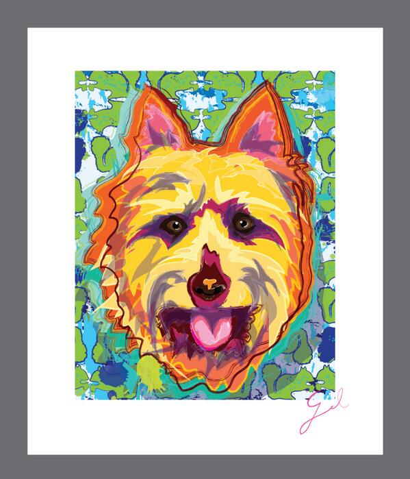 6ColorDesign's tweet image. @6ColorDesign havin fun wrkng on new #petgraphics, #petart, #pride2014 #Pride inspired #art n #CharlotteNC