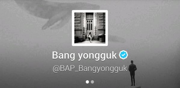 ricebabyz's tweet photo. [★] Yongguk changed his twitter header! http://t.co/qJKhZIPMpn