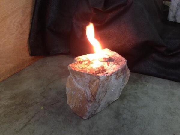 BRAND NEW AT SIGHTSCAPES! Fire Boulders! PA mountain stone with inserts #MadeInUSA to burn oil