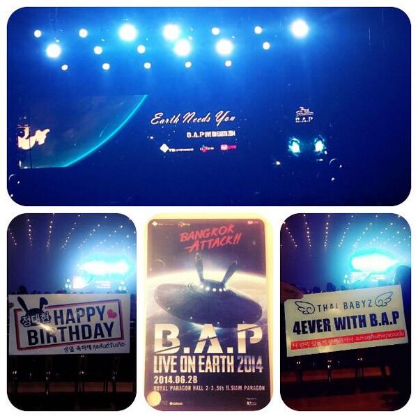 Mocguire's tweet photo. 4ever with u .. with u .. with u .. with u #4everwithu #4everwithBAP #BAPBangkokAttack http://t.co/D9a0lcG4HR
