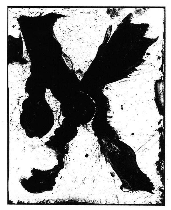 YSL's tweet photo. SAINT LAURENT COLLECTION XIII JUNE 29TH 2014 INVITATION ARTWORK BY BRUCE CONNER http://t.co/sfbL2Sr4wU