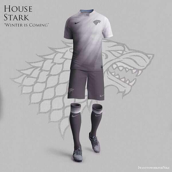 FellowCrow's tweet image. Haha love it @GameOfThrones #stark #FifaWorldCup