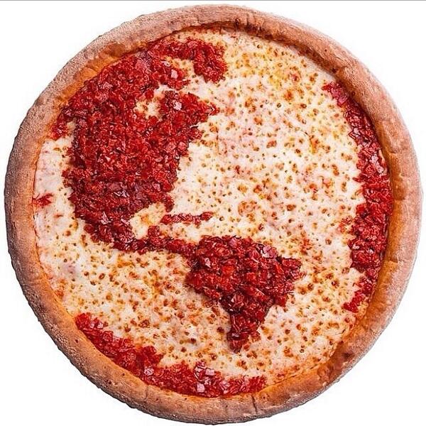 We think the whole world should try our pizza, so tell a friend about your experience today!