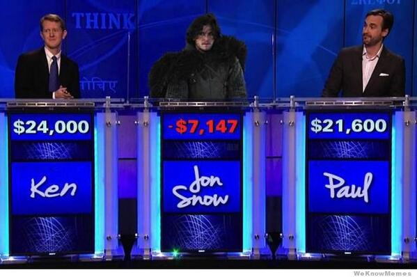 FellowCrow's tweet image. Hahah #YouKnowNothingJonSnow @JonSnowBastrd @GameOfThrones