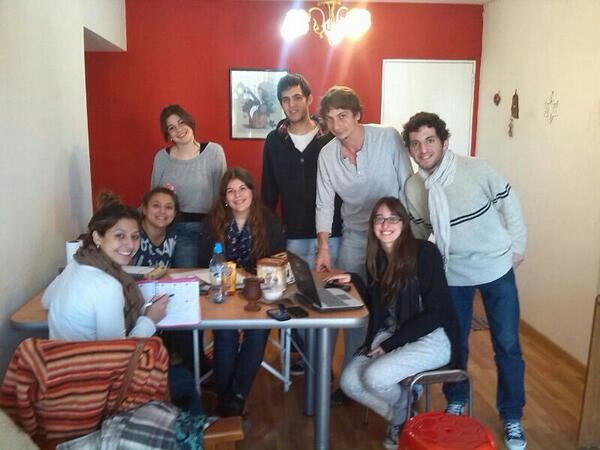 takuruperio's tweet image. Organizandonos para el proximo taller! #CincodeJulio