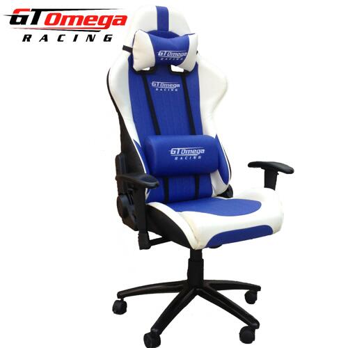gt omega racing chair white