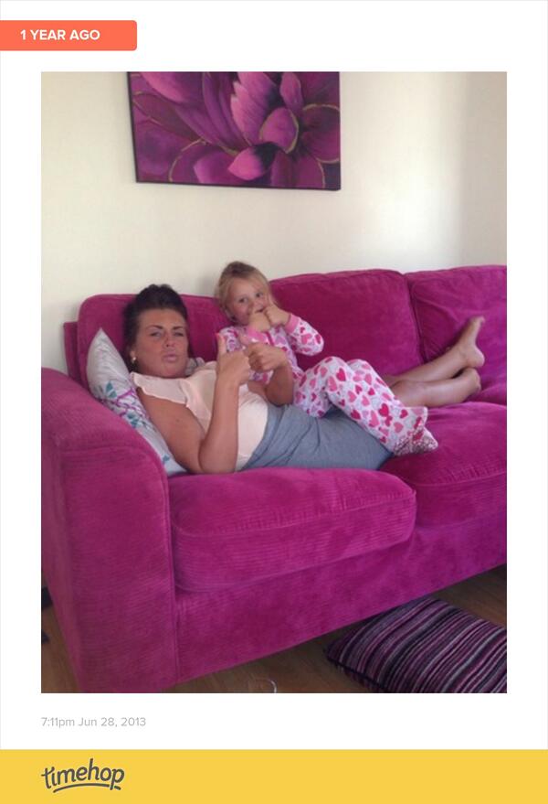 Awww a year ago today . Mad how time flys me n ma little bez xxx timehop.com/c/crp:23584124…