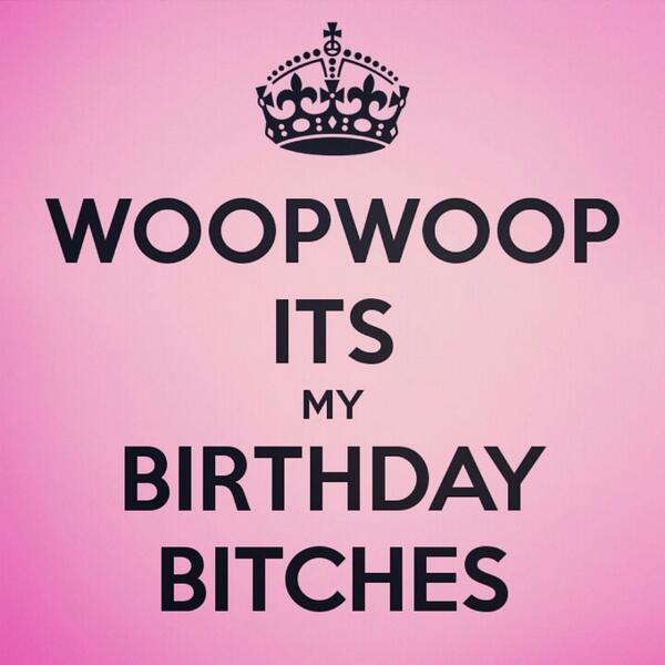 Today's is my bday. And as much as I wish it was better I will deal with the ways things are.