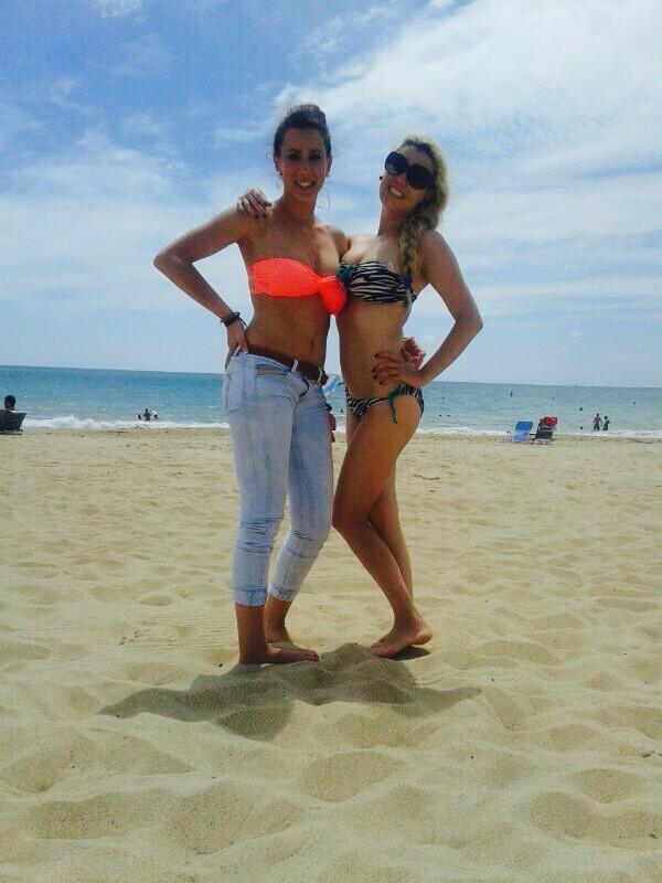 Anuxyff's tweet photo. En Rota con la rubitah! No se puede estar mejor #playeo http://t.co/zrXSaP3Hvt
